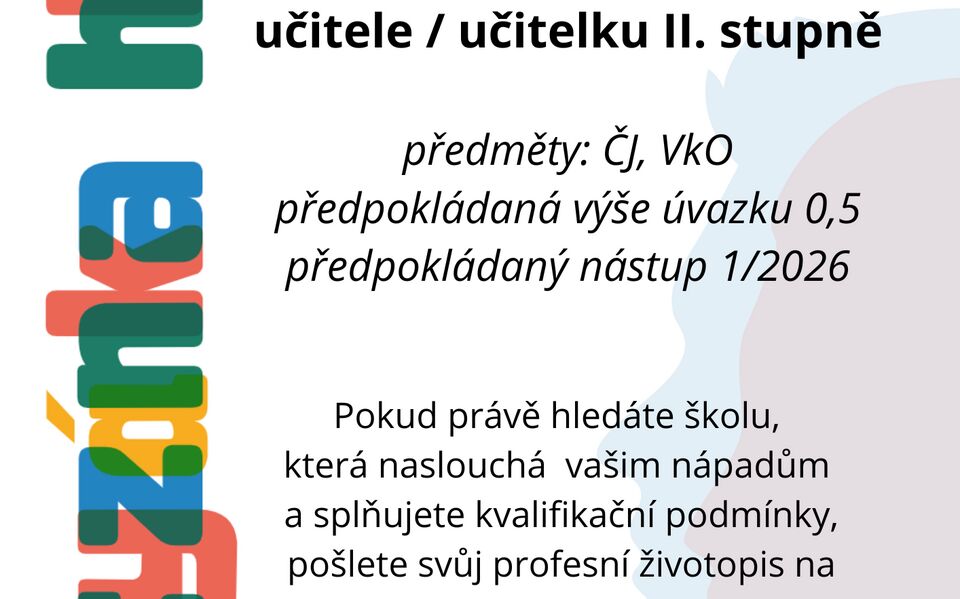 učitel/učitelka II. stupně